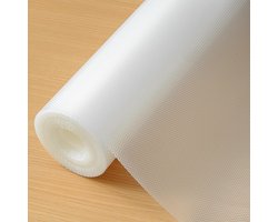 EVA Antislip Plankbekleding – 60 x 500 cm | Transparant/Diamantstructuur | Waterdicht & Wasbaar | Voor Keukenkasten, Koelkast, Lockers & Meubels