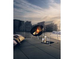 Eva Solo - FireGlobe Barbecue Vuurschaal - Roestvast Staal - Zwart -