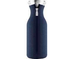 Eva Solo - Fridge Karaf met Hoes 1 liter - Borosilicaatglas - Blauw -