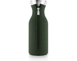 Eva Solo - Fridge Karaf met Hoes 1 liter Emerald Green - Siliconen - Groen