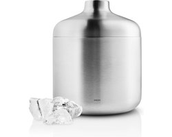 Eva Solo - Liquid Lounge Ijsemmer Geisoleerd met Deksel en Schep - Zilver - Roestvast Staal