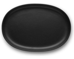 Eva Solo - Nordic Kitchen Bord Ovaal 26 cm - Keramiek - Zwart -