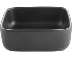 Eva Solo - Nordic Kitchen Bord Vierkant 11x11 cm - Zwart - Porselein