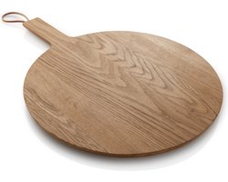 Eva Solo - Nordic Kitchen - Borrelplank - Serveerplank - Tapasplank - Snijplank - Rond - Ø 35cm - Hout - Eiken
