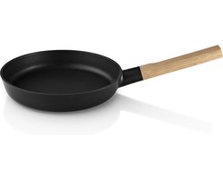 Eva Solo - Nordic Kitchen Gietaluminium Slip-Let Non-Stick Koekenpan Ø 24 cm - Hout - Zwart -
