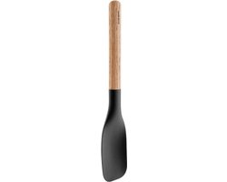 Eva Solo - Nordic Kitchen Keukentool Opscheplepel Groot - Zwart - Hout - Siliconen