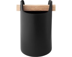 Eva Solo Nordic Kitchen Organiser Zwart Keramiek 11.8 x 11.8 x 20cm