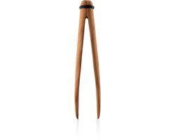 Eva Solo Nordic Kitchen saladetang, opscheptang, bamboe, silicone, bamboe, 26 cm, 530477