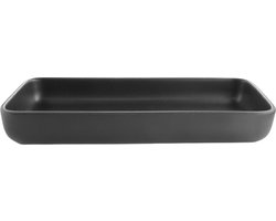 Eva Solo - Nordic Kitchen Serveerbord 12x24 cm - Zwart - Porselein