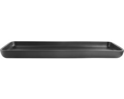 Eva Solo - Nordic Kitchen Serveerbord 13x27 cm - Zwart - Porselein