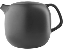 Eva Solo - Nordic Kitchen Theepot 1 liter - Zwart - Aardewerk - Siliconen