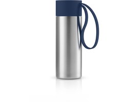 Eva Solo vacuüm beker To Go, roestvrij staal, kunststof, silicone, marineblauw, 350 ml, 567000