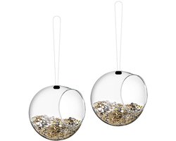 Eva Solo - Vogel Voederbol Mini Set van 2 Stuks - Borosilicaatglas - Transparant -