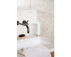 Eva Solo - Zeepdispenser 0,2 liter - Wit - Kunststof - Rubber - Roestvast Staal