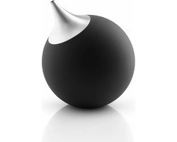Eva Solo Zeepdispenser - Zwart - Bol - 8 cm - Siliconen
