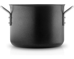Eva Trio - Black Line Kookpan Ø 20 cm 1,8 liter - Roestvast Staal - Zwart -