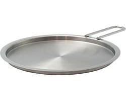 Eva Trio - Deksel Ø 20 cm - Roestvast Staal - Zilver -