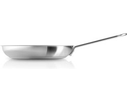 Eva Trio - Rvs Slip-Let Non-Stick Koekenpan Ø 26 cm - Roestvast Staal - Zilver -