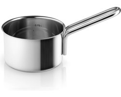 Eva Trio - Steel Line Recycled Steelpan 1,1 Liter - Roestvast Staal - Grijs -