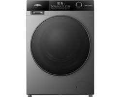 Everglades EVWM121422AG - Wasmachine 12KG - Titanium Gray - Energieklasse A-20% - Stoomfuncties - 15 Programma's - 5 Jaar Garantie
