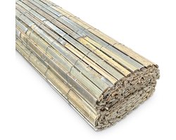 Eviro Bamboe - Gespleten bamboemat - 500 x 150 cm - Natuurlijke tuinafscheiding - Voor Tuin & Balkon