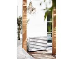 Evolar Achterplaat voor Airco Omkasting Wit Medium