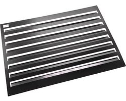 Evolar Achterplaat voor Airco Omkasting Zwart Large