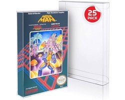EVORETRO - NES Game box PET Protectors 25 Stuks - Nintendo Entertainment System