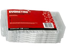 EVORETRO - SNES (Cartridge) - PET Protectors 25 Stuks - Super Nintendo Entertainment System