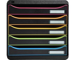 Exacompta Ladenbox BIG-BOX PLUS Classic - Zwart/harlekijn - 309914D