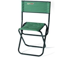 EXC Folding Chair w/ Backrest - Opvouwbaar Visstoeltje met rugleuning - Viskrukje - vouwstoel - Vissersstoel/Campingstoel/Kampeerstoel