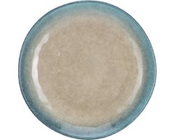 Excellent Houseware Bord aardewerk Ø20cm (1 stuk) assorti