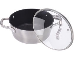 Excellent Houseware Braadpan Met Deksel - Ø20Cm
