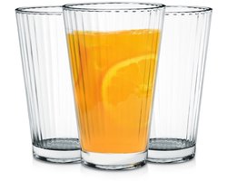 Excellent Houseware Drinkglazenset Stapelbaar 300 ml 3 stuks