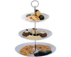 Excellent Houseware etagere - 3 laags - porselein