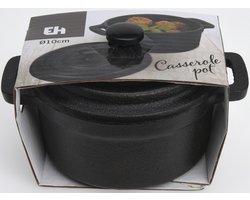 Excellent Houseware gietijzeren pan met deksel