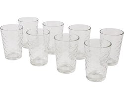 Excellent Houseware luxe drink glazen - 8x stuks - 200ml