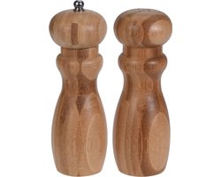 Excellent Houseware Peper & Zoutmolen - Bamboe