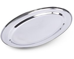 Excellent Houseware Schaal Ovaal 40X26 Cm Rvs