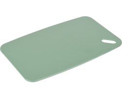 Excellent Houseware Snijplank - groen - Kunststof - 30 x 20 cm - voor keuken/voedsel