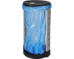 Excellent Houseware staande vuilniszakhouder - incl. 25 zakken - 120L