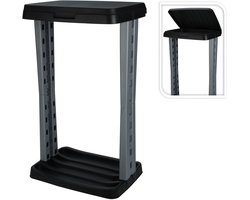 Excellent Houseware Vuilniszakhouder - 60 l - H73 cm - prullenbak/vuilnisbak