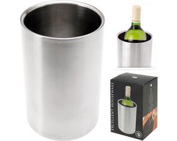 Excellent Houseware Wijnkoeler - RVS