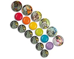 Excelsa Madagascar Serviesset 18-delig – Multicolor – Italiaans Design – Porselein & Aardewerk – 6 Personen