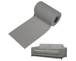 EXCITAT Kunstleder reparatieset - Zelfklevende leder reparatieset - Zelfklevende leder patches - 40 x 160 cm - Geschikt voor meubels en bekleding - Grijs