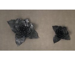 Exclusieve metalen wanddecoratie