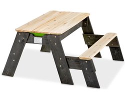 EXIT Aksent Zand- Water- & Picknicktafel (1 Bankje) - Watertafel - Zandbak - Hout - Kinderen Buiten