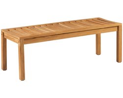 Exotan Comfort 2-Zits Tuinbankje - Teak - Naturel - 44x120x45