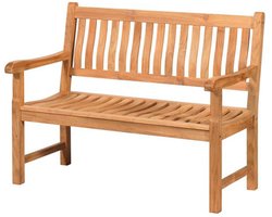 Exotan Comfort Tuinbank 2-Zits - Teak - Naturel - 95x123x57