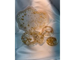 EXPMANA® Badkamer accessoires 3-delige set / Uniek design / Handgemaakt